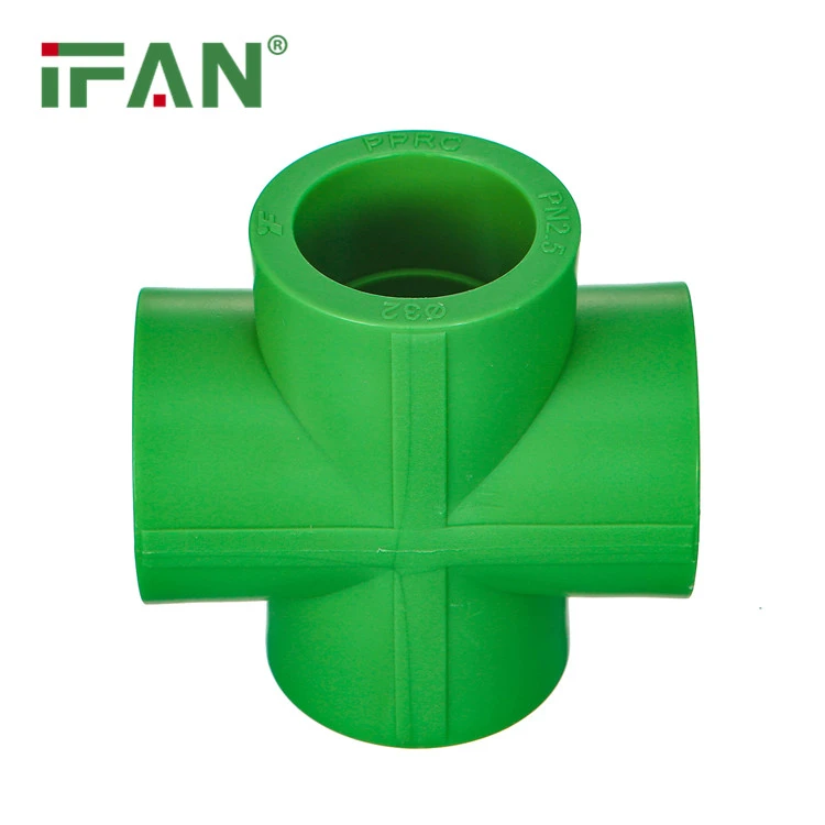 IFAN PPR Fittings Cross Tee 2 IFAN PPR Fittings Cross Tee 2