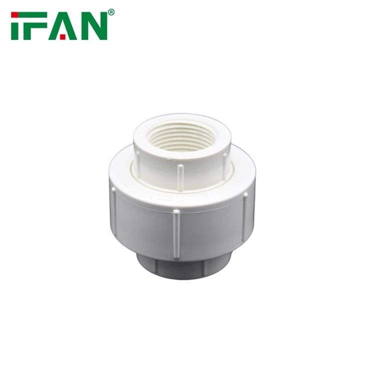 White UPVC Threaded Fittings